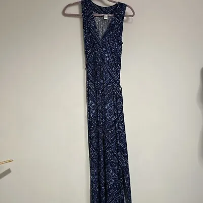 Motherhood Maternity Maxi Dress Size Small - Side Slits • $9.92