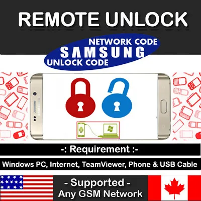 Cricket At&t Xfinity USA Samsung Galaxy S9 SM-G960U Remote Unlock Code Service • $99.99