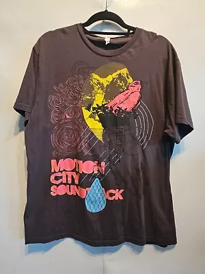 Motion City Soundtrack Band T Shirt Mens Size XL Commit This To Memory Slim Fit • $49.95