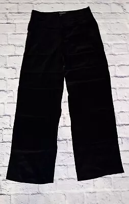 Vince. Women’s Wide Leg 100% Silk Black Pants Flat Size 0 • $29.99