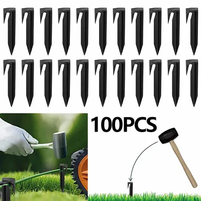 $15.99 • Buy 100 PCS Tent Pegs Ground Camping Stakes Sand Outdoor Nail Tent Stakes Heavy Duty