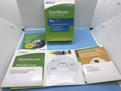 QuickBooks Pro 2010 Financial Software Intuit • $250