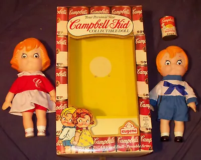 Campbells Soup Kids Vtg Vinyl/rubber Dolls - Made In 1984 Eugene Doll & Novelty • $95