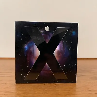 Apple Mac Os X Leopard Version 10.5.1  Retail Install Dvd With Manual (mb427z/a) • $50