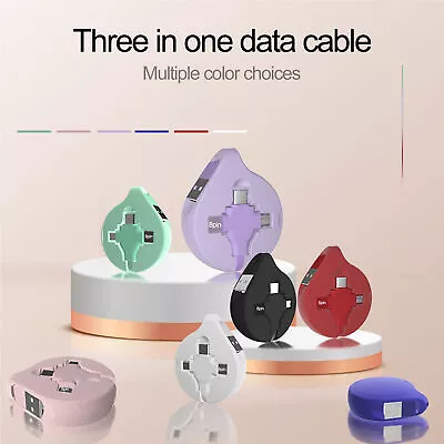 Data Cable Type C/micro Usb Fast Charging 1m Long Charger Cord Lanyard Design • $10.06
