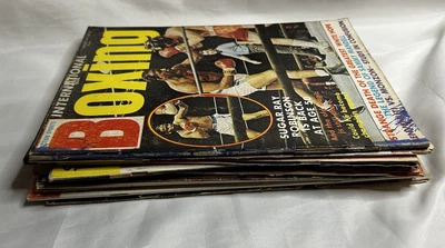 $19.99 • Buy Lot Of 9 Ring Boxing Magazines Vintage