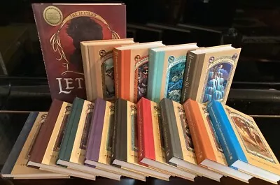 LEMONY SNICKET-14 HC-FULL SET: A SERIES OF UNFORTUNATE EVENTS 1-13 + One • $65