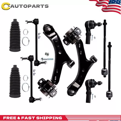 10x Front Lower Control Arm Sway Bar Tie Rod End For 2005-2009 2010 Ford Mustang • $123.49