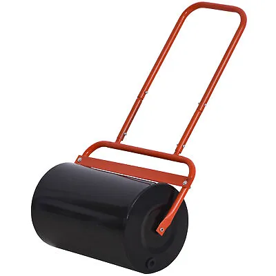 Combination Push/Tow Lawn Roller Filled W/ 38L Sand Or Water Garden Outsunny • £59.99