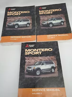 2000 Mitsubishi Montero Sport Shop Service Repair Manual 3.0L And 3.5L  • $134.99