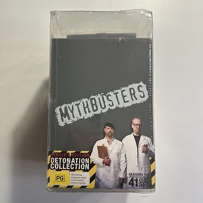 Mythbusters Seasons 1-6 Detonation Collection (DVD Limited Edition Box Set) RARE • $224.95