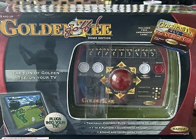 Golden Tee Golf Home Edition Red Black Radica Mattel Comes In Box • $60