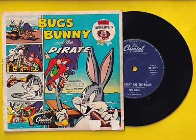 Bugs Bunny & The Pirate Oz 45rpm Single- Ft Mel Blanc • $19.99