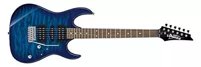 Ibanez 6 String Solid-Body Electric Guitar Right Blue (GRX70QATBB) • $265.51