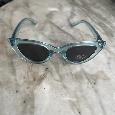 Vans Sunglasses Poolside Cat Eye Clear Blue. New • $24.99