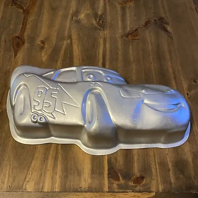 Wilton Cake Pan PIXAR Lightning McQueen Race Car 95 Disney Baking Mold 2105-6400 • £15.44