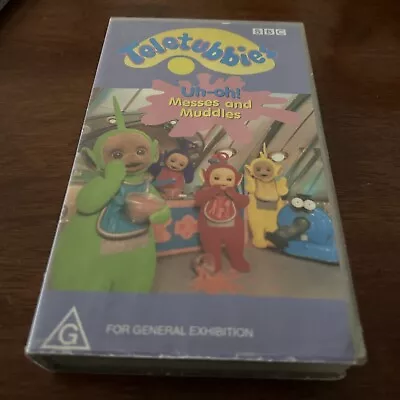 Teletubbies Uh-oh! Messes And Muddles -  Vhs Video • $19.99