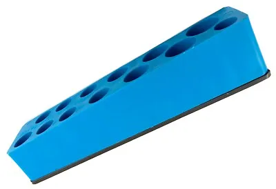 3/8in. Drive Deep Socket Holder Neon Blue Organizer Mechanics Time Saver MTS 784 • $31.99