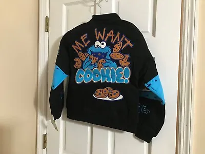 Cookie Monster Jh Design Kids Jacket LARGE 9/10 - BRAND NEW - Last In Stock • $38.99