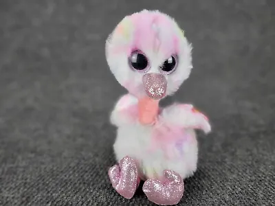 $6.76 • Buy Ty Beanie Boos Avery Rainbow Ostrich Stuffed Plush Toy 12 