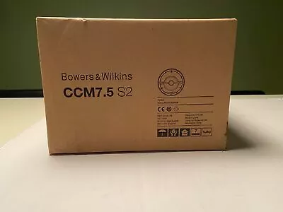 Bowers & Wilkins Reference Series B&W CCM 7.5 S2 Speaker * Retail $1000 Each • $839.95