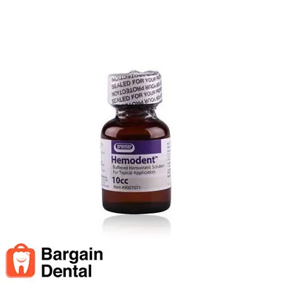 Premier Hemodent Buffered Hemostatic Sol. Topical Application 10cc EXP: 2025-09 • $26.95
