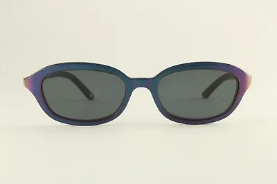 Rare Authentic Vintage Chanel 5002 C. 531 Blue Violet 50mm Sunglasses Italy  • $599.75