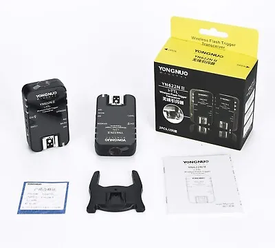 Yongnuo YN622N II Transceiver Kit For Nikon FVl 603-RX AA 7 Channels Black • £77.12