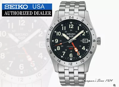 Seiko 5 Sports Field Series GMT Function SSK023 Red Five-sided GMT Hand NIB • $360