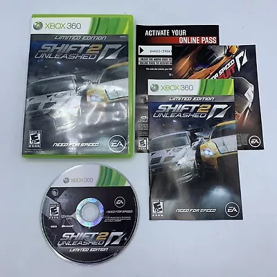 Shift 2 Unleashed Limited Edition (Microsoft Xbox 360) Complete W/ Manual • $17.95