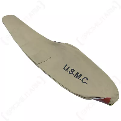 WW2 US Army Military USMC M1 Carbine Gun Bag Cover - Khaki • $24.80