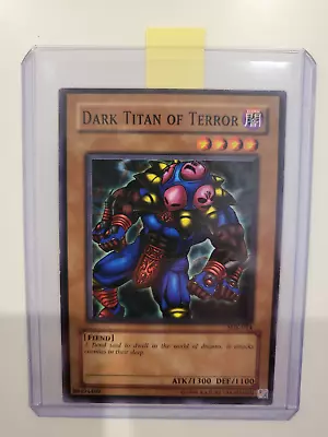 Yu-Gi-Oh! | Dark Titan Of Terror | 2002 Starter Deck: Kaiba SDK-014 | LP • $4.99