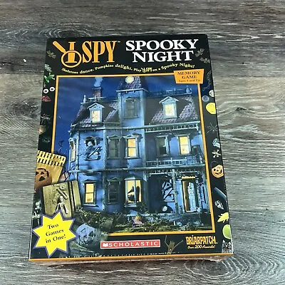 I Spy Spooky Night 2-in-1 Memory Card Game Riddles Halloween Ages 4+ SEALED • $22.99