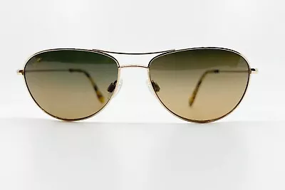 Maui Jim Baby Beach Sunglasses Gold Tortoise MJ-245-16  56-18-120 7755 • $79.99