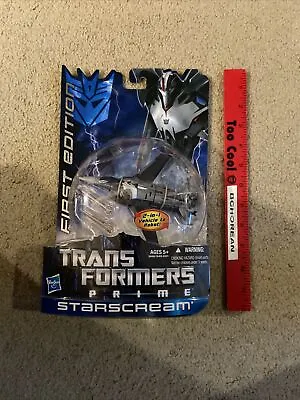 $93.99 • Buy Transformers Prime First Edition Deluxe Class Decepticon Starscream New