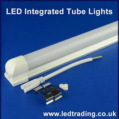 T8 LED Integrated Tube Light - Batten Light(1234)ft Slim Light Fitting • £11.99