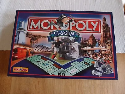 Winning Moves Monopoly Glasgow Edition Board Game • £9