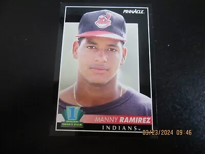 Manny Ramirez Indians  1992 Pinnacle 1st Round Draft Pick Rookie Card  #295 • $1.29