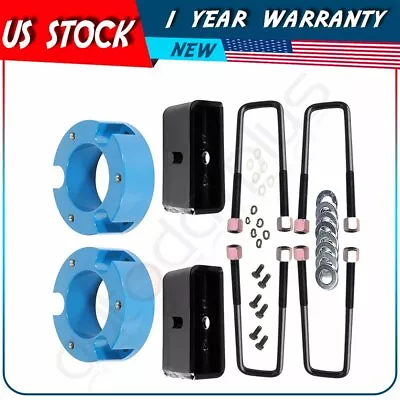 3  Inch Front & 2  Rear Leveling Kit For Toyota Tacoma 2005-2022 2WD & 4WD BLUE • $78.41