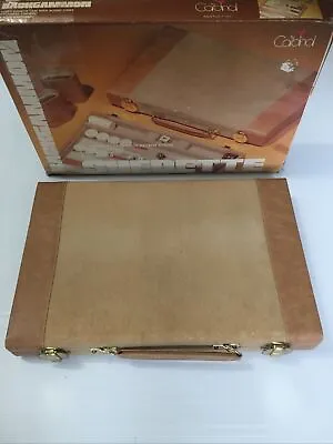 Vintage Backgammon Set 1980 In Box Suedette Cardinal 100 % Complete • $29.99