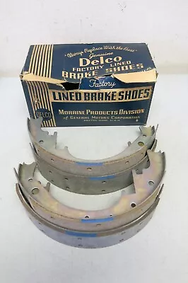 Vintage Delco 1394914 Lined Front Rear Brake Shoes Fits 1940-1950 Buick 60 70 • $33.99