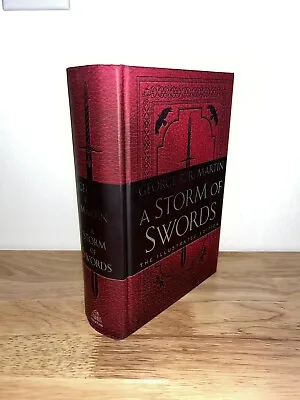 SIGNED - A STORM OF SWORDS By George R. R. Martin HB 1st ILLUSTRATED EDITION! • $149.99
