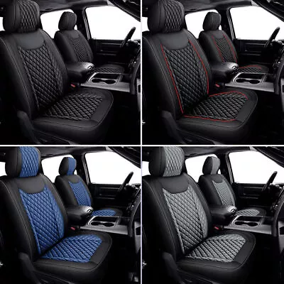 For Dodge Ram 1500 2009-2023 2500 3500 Pickup PU Car Seat Cover Full Set Cushion • $77.39