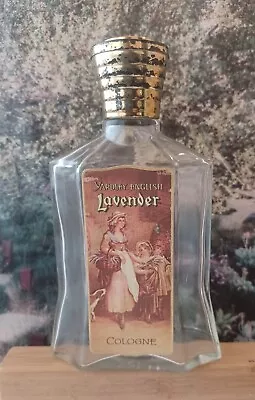 Vintage Yardley English Lavender Cologne Bottle.  Empty 4.5 Fl Oz    5.25  • $11