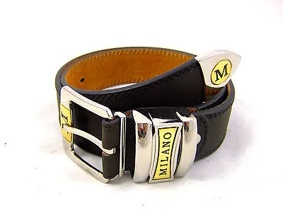 £10.99 • Buy Mens Real Genuine Leather Belt Black 1.5  Thick