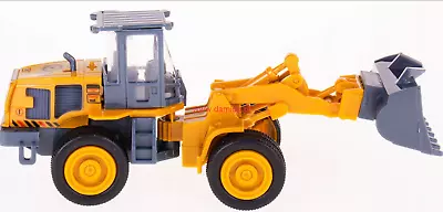 Wheeled Bulldozer Vehicle Construction Machine Model 1:50 Daffi Pull-Back K509 • £11.98