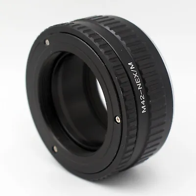 M42-NEX/M Macro Adjustable Focusing Helicoid Adapter For M42 Lens To Sony E Moun • $35.10