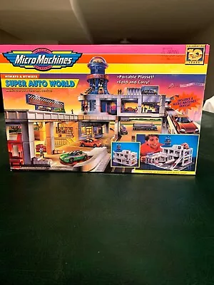 Micro Machine Super Auto World With 1 Micro Machine Car • $200