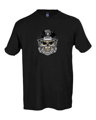Las Vegas Raiders Skull Helmet Shirt 6 Sizes!! S-5XL • $11.99