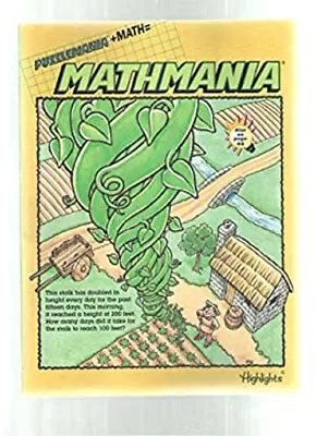 Puzzlemania + Math = Mathmania Jeff O'Hare • $5.76